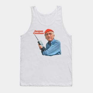 Jacques Cousteau Fan Art Tank Top